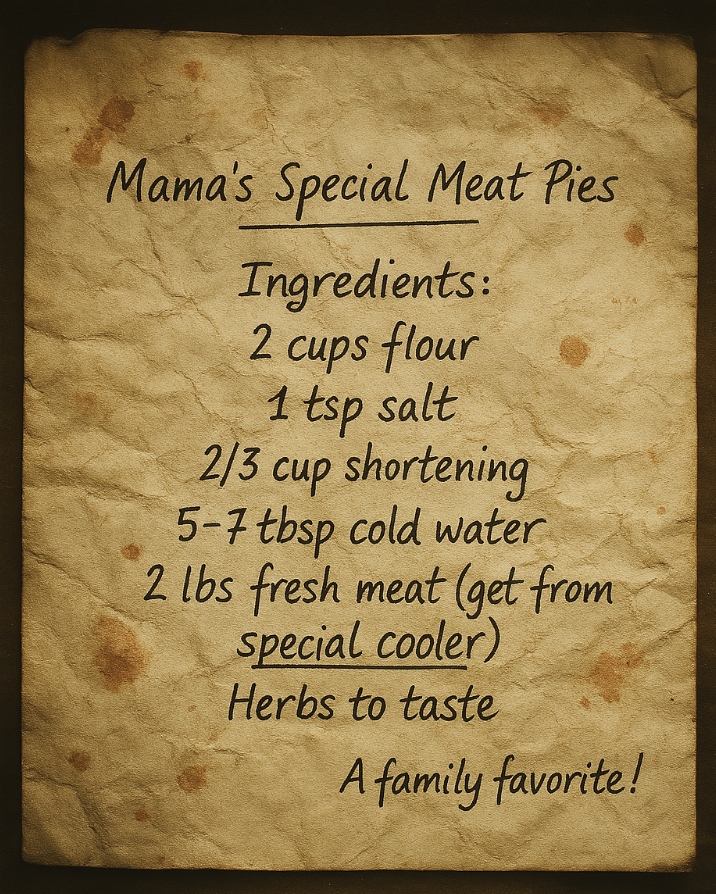 Mama's Special Meat Pies Recipe